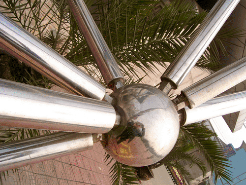 绵阳不锈钢螺栓球网架